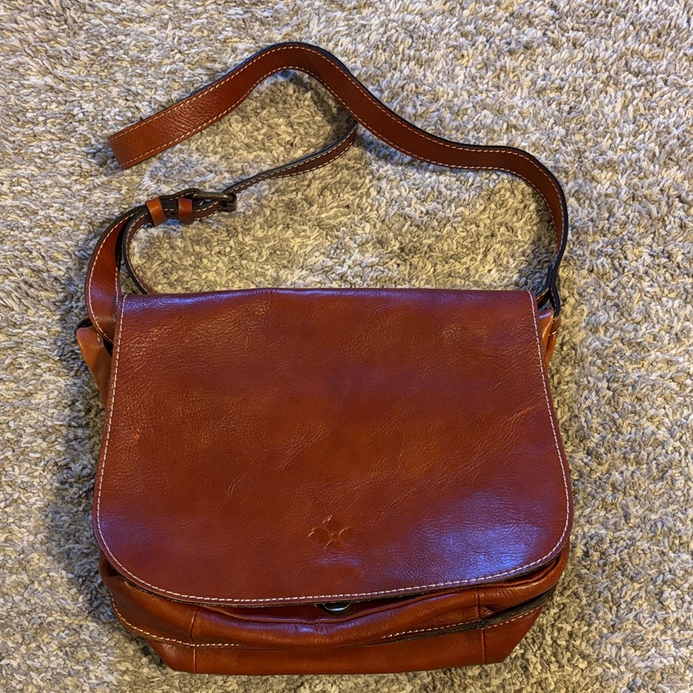 Patricia Nash Italian Leather Satchel